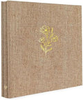 Holoary Photo Album 4x6 500 Photos 5 Pictures Per Page, 500 Pockets Picture Album, Linen Fabric Cover Big Picture Book for Photos, 4x6 Photo Albums for Family Weddings Travel Memories(Khaki) by Holoary