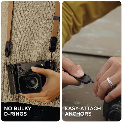 Peak Design Cuff Leather Camera Strap – Quick Release, 100 lb Capacity, for DSLR, Compact & Point-and-Shoot Cameras - Image 5