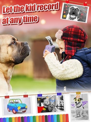 12 Roll 1''×2.2'' Kids Camera Paper Roll Refill for Kid Camera Instant Print - Image 6