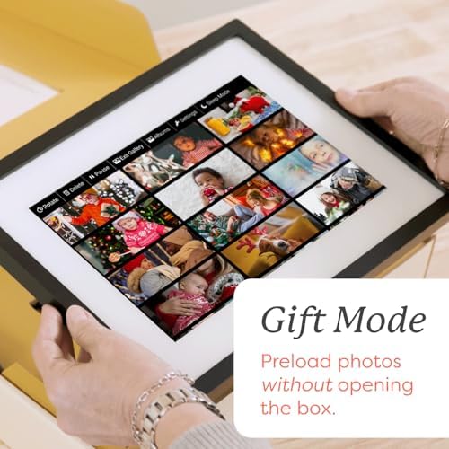 Skylight Digital Picture Frame, Load from Phone Capability, 10" Black - Image 2