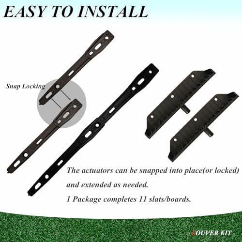 Louver Bracket Kit, Deck Sunblind System, 1Pack - Image 4