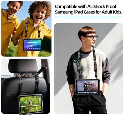 Adjustable Shoulder Strap, iPad Strap Nylon Neck Lanyard - Image 5