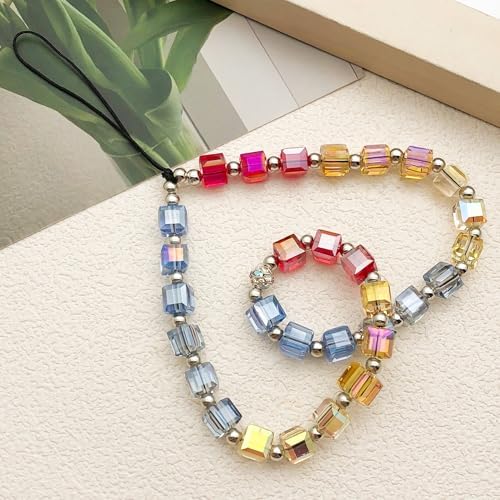 Beaded Camera Wrist Strap Cute Digital Camera Charm Lanyard Phone Chain Keychain Beaded Phone Lanyard Bag Charm - Image 2