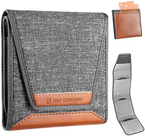 K&F CONCEPT Lens Filter Pouch, Lens Filter Case Up to 62mm by KFCONCEPT