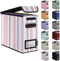 BALEINE File Organizer Box with Lid, Collapsible Hanging File Storage Box by BALEINE