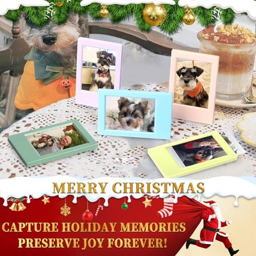 CAIYOULE Mini Picture Frame for Fujifilm Instax Mini Instant 3" Film Photo - Image 2