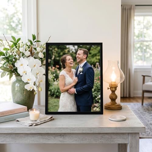 Americanflat 10x13 Picture Frame - Slim Molding - Black - Image 6