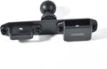 Universal Radio Bracket, Walkie-talkies Back Clip Mount, Radio Microphone Holder with 25mm 1" Ball Adapter Compatible with RAM Mounts B Size Double Socket Arm by HYSHIKRA