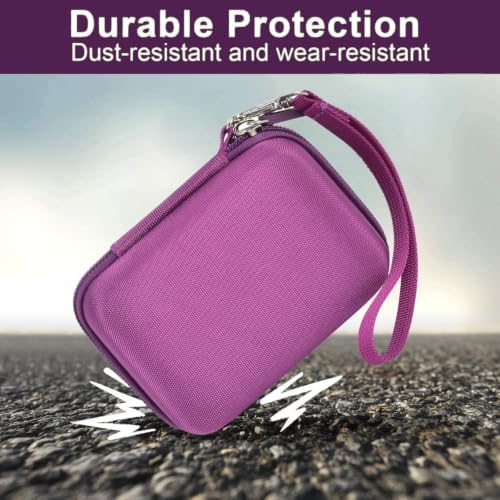 ALKOO Digital Camera Case for CAMKORY/Pouch for KODAK PixproDark Purple - Image 5
