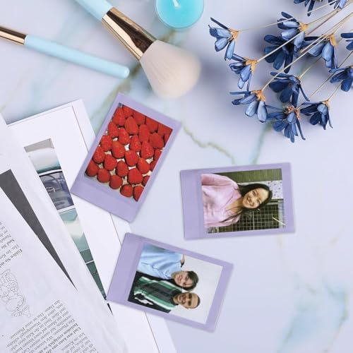 FUJIFILM Instax Mini Soft Lavender (10 Sheets) + BluebirdSales Microfiber Cleaning Cloth – Creative Photography Bundle (2 Packs) - Image 3