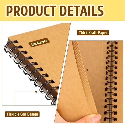 10x10 Scrapbook Album, 50 Pages Hardcover DIY Photo Memory Book - Image 3