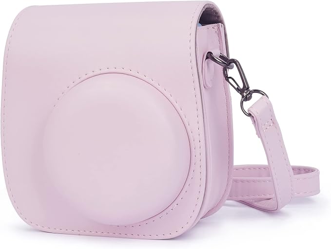 Instant Mini 12 Camera Accessories Compatible with Fujifilm Instax Mini 12 Camera Include Case/Album/Wall Hang Frames/Film Frames/Border Stickers/Corner Stickers (Blossom Pink) - Image 2