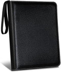 Acid Free Archival Film Negative Binder Album Film Negative Storage Box Using Leather and Zipper Design 3 Ring Binder for 120 35mm Film Negative Sleeves by KDIMSY