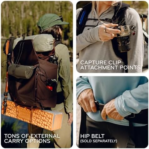 Peak Design Outdoor Backpack 25L, Kelp, Compact and Lightweight Frameless Daypack, Ultra Cinch Roll-Top Design, Ideal for Day Hikes, Camera Carry and Commuting, Versatile Backpack for Men and Women - Image 3