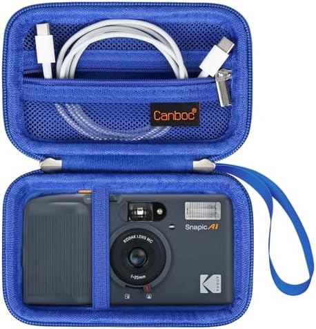 Canboc Carrying Case for KODAK EC35/ KODAK EKTAR H35 Film Camera, Blue by Canboc