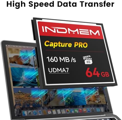 CF Card 64GB High Speed UDMA CF Memory Card Up to 160MB/s Camera Card - Image 3