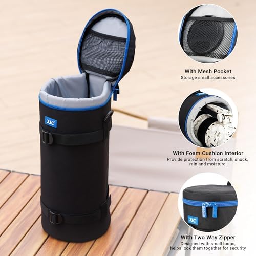 JJC Extra Large Camera Lens Case Bag for Canon RF 200-800mm Below 5.5x14.6 - Image 4