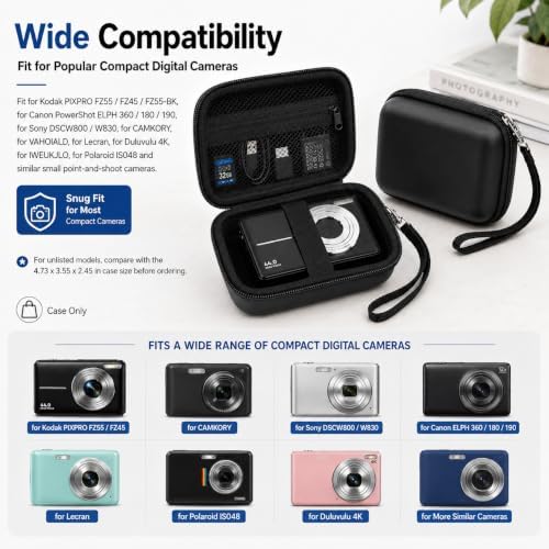 ANKHOH Digital Camera Case for Kodak PIXPRO FZ55/FZ45/for CAMKORY - Image 2