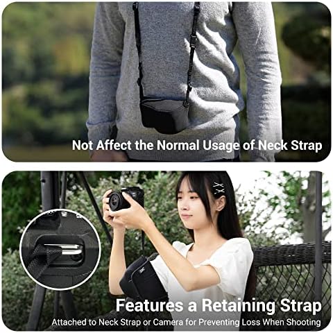 Neoprene Mirrorless Camera Case for Canon EOS R7 R10 +18-45mm Lens Z6III - Image 3