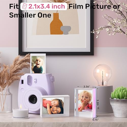WINKINE 6 Pack Instax Mini Picture Frame, 2x3 Small Picture Frames - Image 4