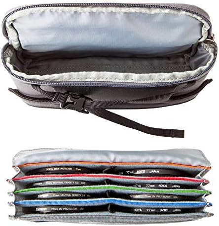 Think Tank MindShift Filter Nest Storage and Protection Case with Removeable Insert for Round Camera Lens Filters, 8 Capacity - Image 4