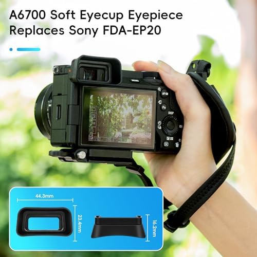 Extended A6700 Eyecup Eyepiece Replaces Sony FDA-EP20 - Image 2