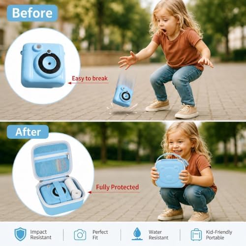 PAIYULE Kids Instant Print Camera Case for ESOXOFFORE for Dylanto - Image 4