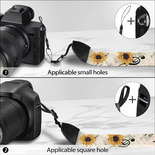 GLENLCWE Camera Strap, Camera Strap for Photographers Neck Strap Replacement Fit Most Cameras - Image 5