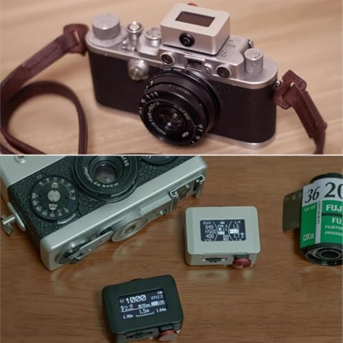 Camera Light Meter, 30° High Precision Ambient Light Digital Exposure Meter with Canvas Storage Bag and 0.96-inch OLED Display, Ultra-Compact 26g, Rechargeable 20H Battery Life for Film Cameras - Image 7