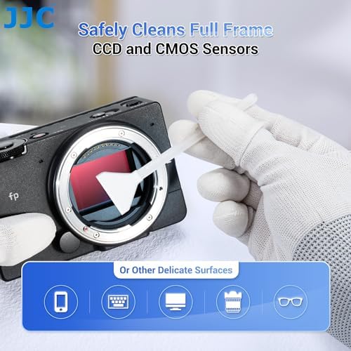 12 pcs 24 mm Full-Frame Sensor Microfiber Cloth Cleaning Swab - Image 3