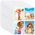 Feifeiya 150 Pack 3.5 x 5 Photo Sleeves for 3 Ring Binder(for 1200 Pictures) archival Photo Page Protectors Holds Clear Plastic Refill Pages Plastic Album Refill Pages by Feifeiya