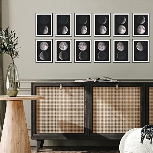 Americanflat 5x7 Picture Frame 12-Pack - Matted to 4x6 - Black - Image 4
