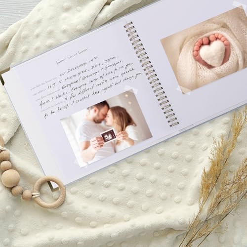 Keepsake Baby Memory Book for Boys and Girls - Timeless First 5 Year Book - Image 5