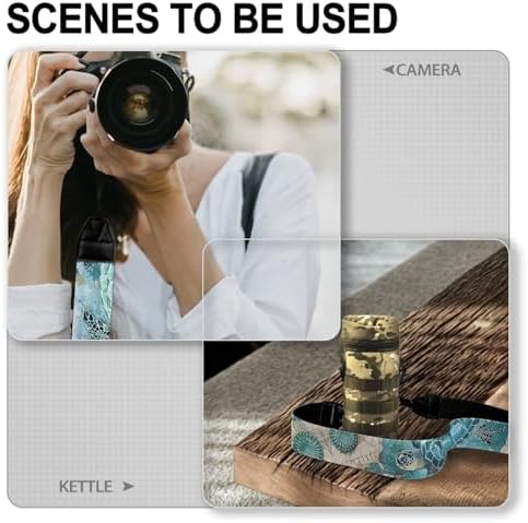 GLENLCWE Camera Strap, Camera Strap for Photographers Neck Strap Replacement Fit Most Cameras - Image 4
