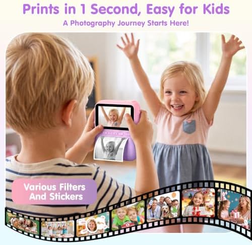 Gofunly HD Instant Print Camera: Printed Photos Clear No blurriness - Image 2
