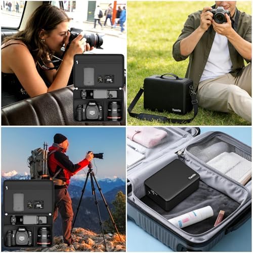Tamfile Camera Bag for Canon/Sony/Nikon/Mirrorless/DSLR, Black - Image 7