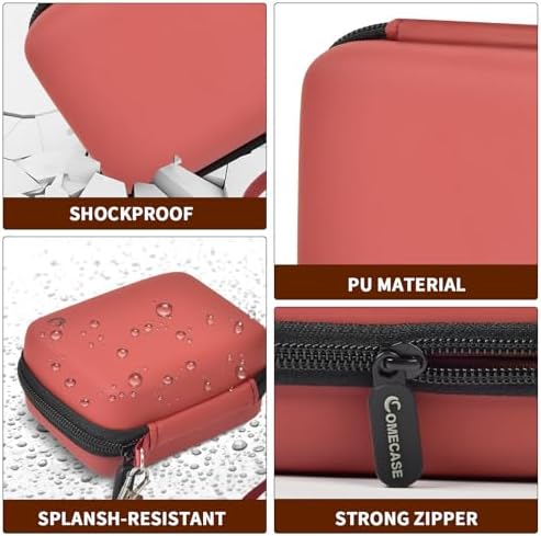 Comecase Digital Camera Case for Kodak PIXPRO FZ45 FZ55, Brown - Image 3