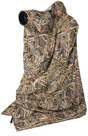 LensCoat Camouflage Camera Lens Tripod Cover Blind Lenshide Lightweight, Realtree Max5 (lclh2m5) by LENSCOAT