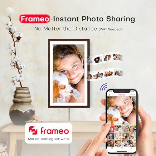 Frameo 15.6" Digital Picture Frame WiFi, Large Display Digital Photo Frame - Image 4