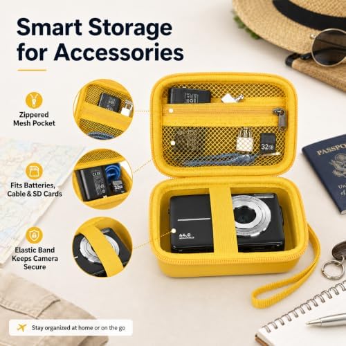ANKHOH Digital Camera Case for Kodak PIXPRO FZ55/FZ45/for CAMKORY - Image 3