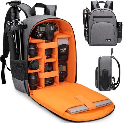 Camera Backpack for Photographers, Professional DSLR Camera Bag by Unknown