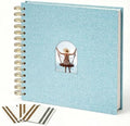 Vienrose Scrapbook Album,40 Pages,10x10 Inch,Light Blue by Vienrose