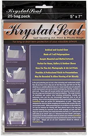 Creative Mark Krystal Seal Archival Art and Photo Bags 25-Pack 5x7 - Image 7