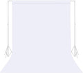 TRLYC White Photography Backdrops 10x20 FT Seamless Background for Studio | White Backdrop for Photoshoot Video Backgrounds Screen Party Wrinkle-free Polyester Non-Glare Rod Pocket Easy Setup by TRLYC