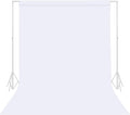 TRLYC White Photography Backdrops 10x12 FT Seamless Background for Studio | White Backdrop for Photoshoot Video Backgrounds Screen Party Wrinkle-free Polyester Non-Glare Rod Pocket Easy Setup by TRLYC