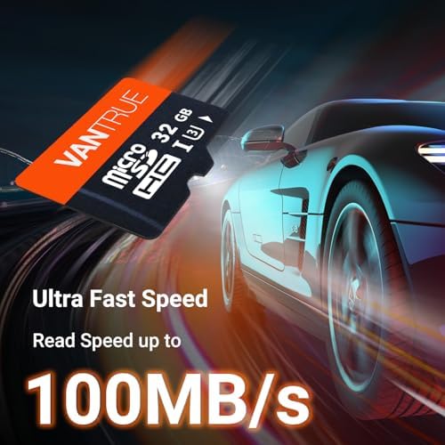 Vantrue 32GB microSDHC UHS-I U3 Memory Card with Adapter for Dash Cams - Image 6