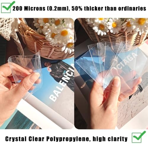 Kpop Card Sleeves, 58x88mm Photo Protector for Polaroid Instax Mini - Image 5