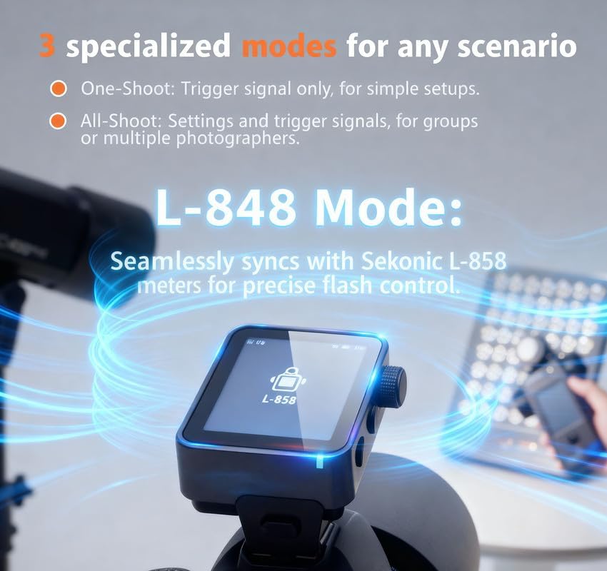 Godox X3 Pro C for Canon TTL Wireless Flash Trigger with Screen Protector - Image 4
