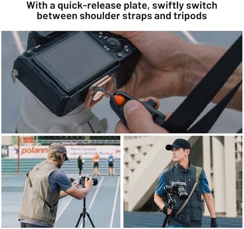 PGYTECH Camera Strap Pro, Single Camera Harness w Detachable Underarm Strap - Image 5