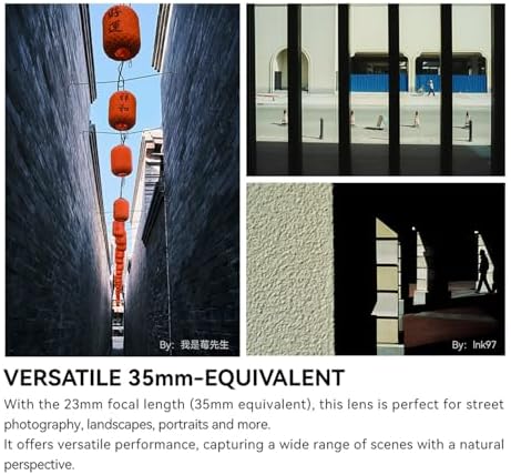 TTArtisan 23mm F1.8 E-Mount APS-C STM Autofocus Lens for Sony E-Mount Cameras A6100 A6300 A6400 A6500 A6600 A6700 NEX-3 NEX-3N NEX-3R NEX-5N NEX-5T NEX-5 NEX-5R NEX-5C NEX-6 NEX-7 ZVE-10 FX30 - Image 5